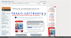 Desktop Screenshot of heilpraktiker-online.com