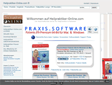 Tablet Screenshot of heilpraktiker-online.com